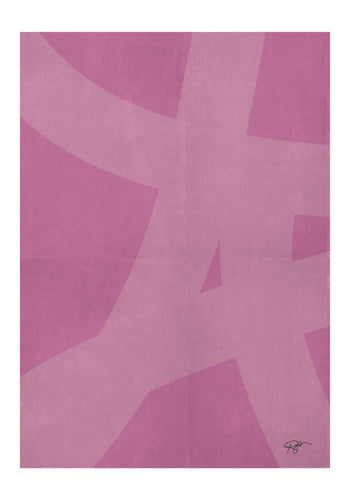 Pink lines poster