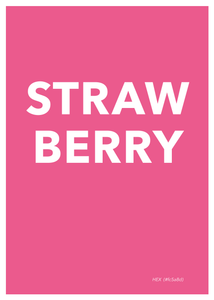 Strawberry Poster
