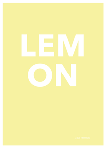 Lemon Poster