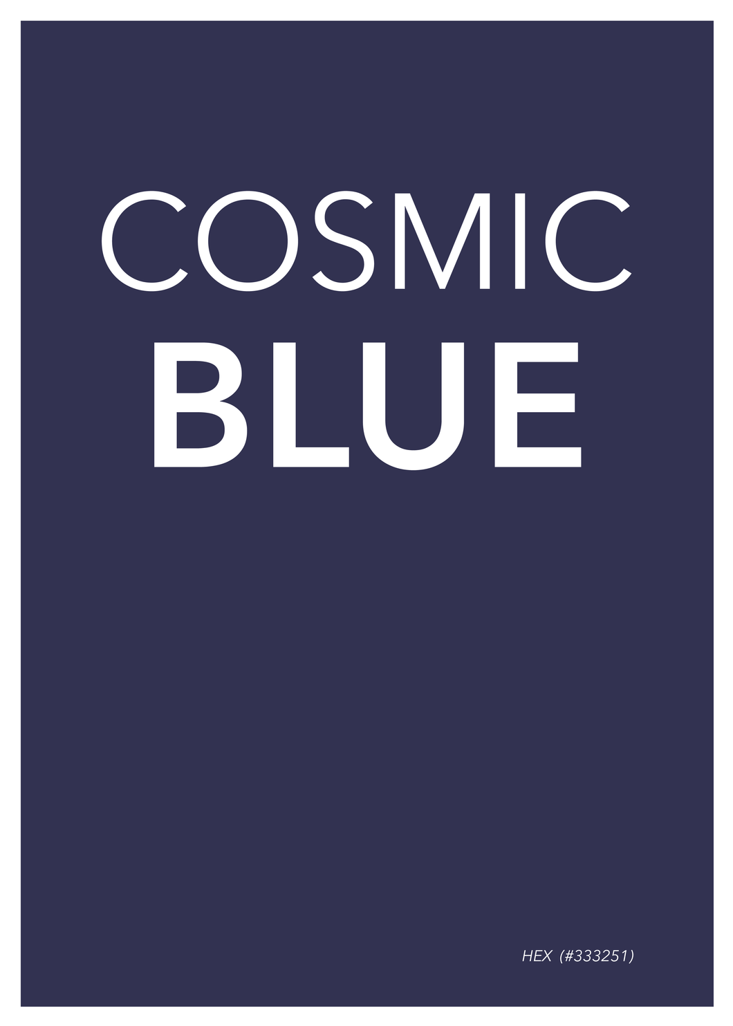 Cosmic Blue