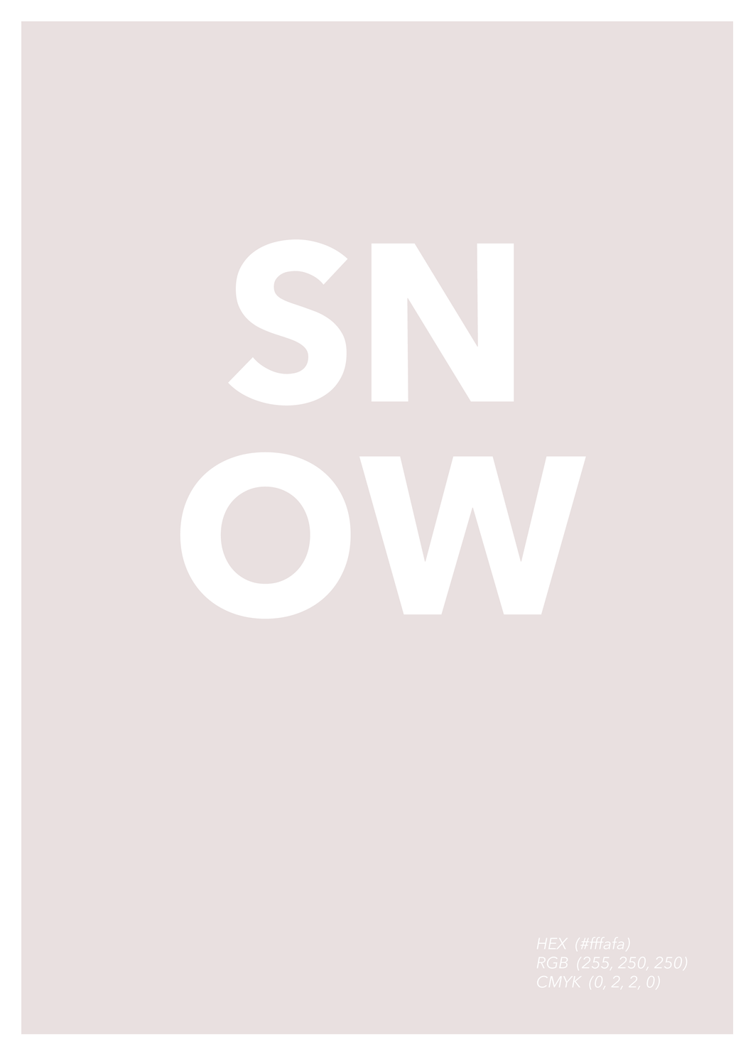Snow