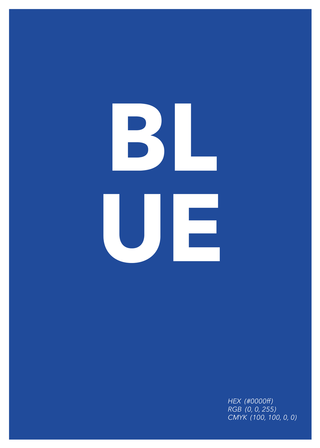 Blue