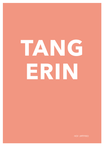 Tangerin Poster