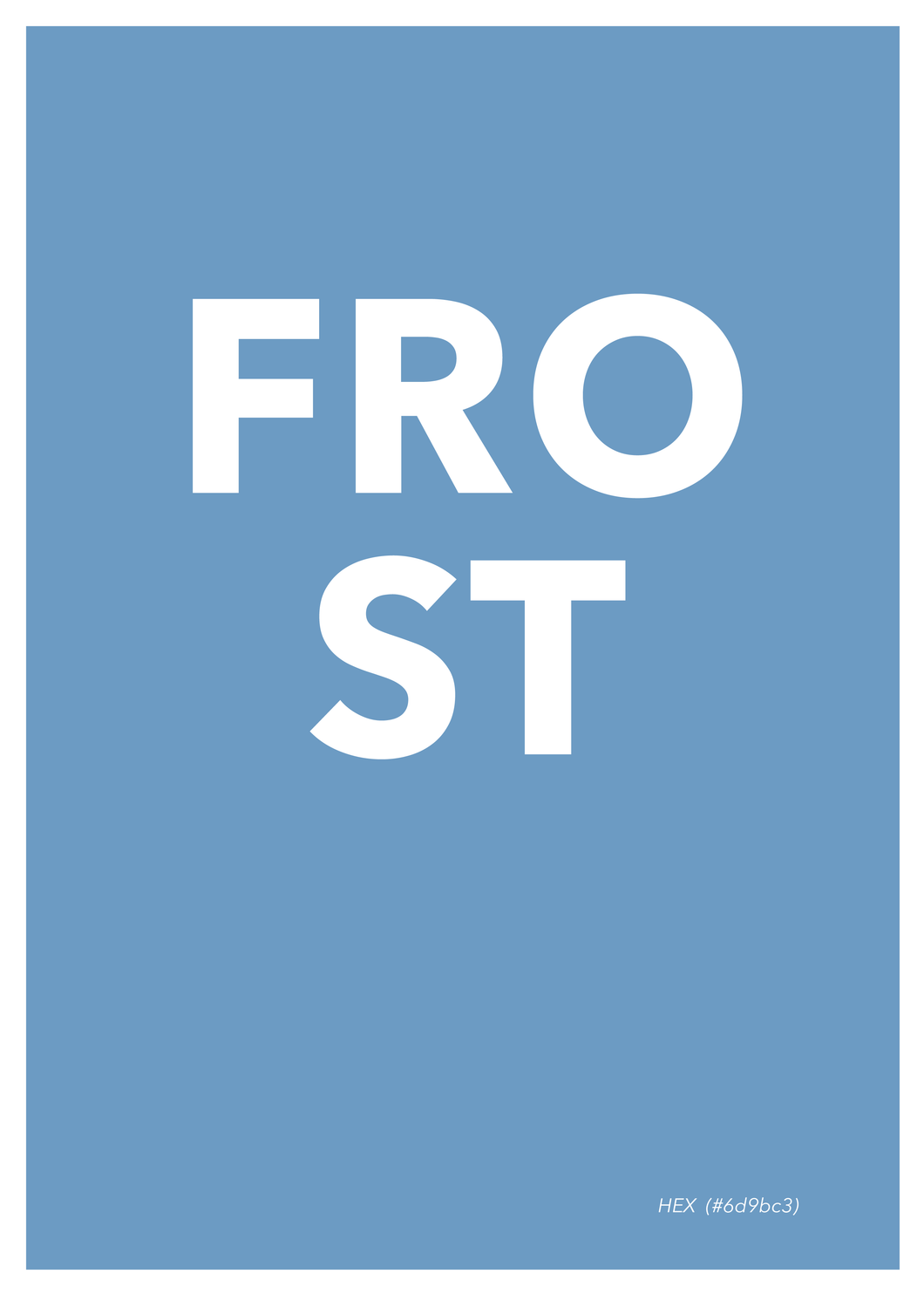 Frost Poster