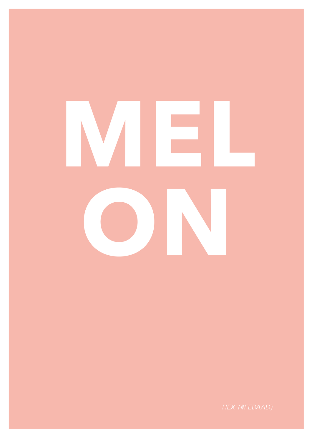 Melon Poster