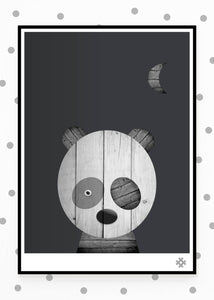 Panda at night
