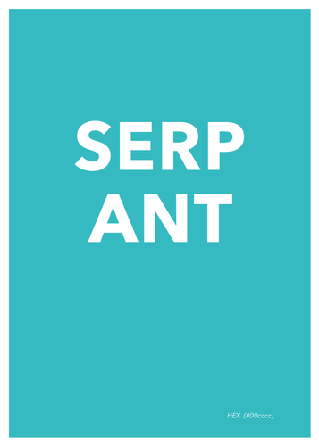 Serpant Poster