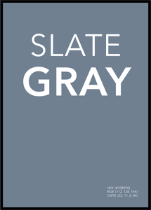 Slate Gray