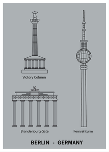 Berlin-Germany poster
