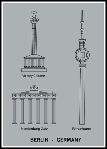 Berlin-Germany poster