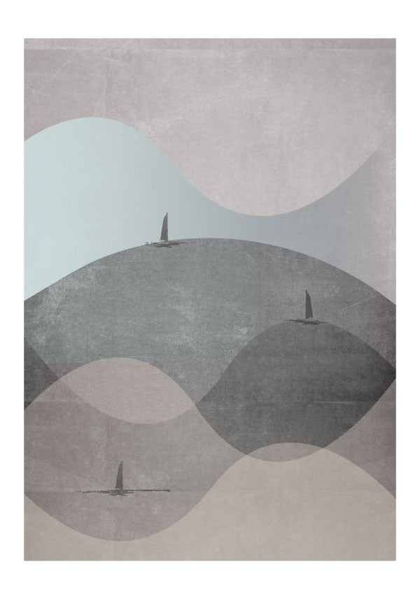 Horizon boats poster