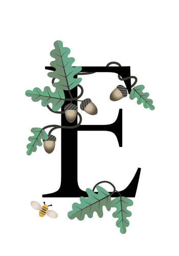 Letter E