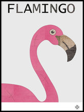 Ladda bilder till galleriet, Fabric Flamingo