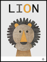 Ladda bilder till galleriet, Fabric Lion