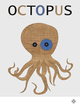 Ladda bilder till galleriet, Fabric Octopus