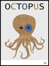 Ladda bilder till galleriet, Fabric Octopus