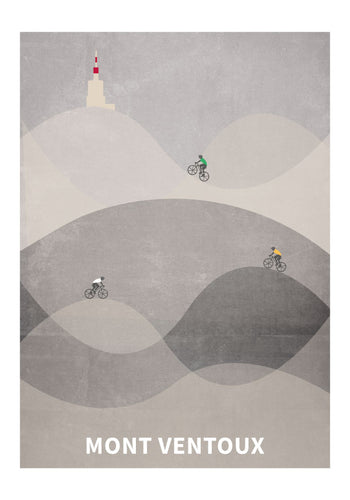 Mont Ventoux poster - Tour de France