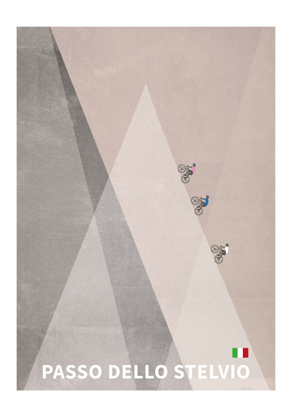 Passo dello Stelvio poster - Giro d’Italia