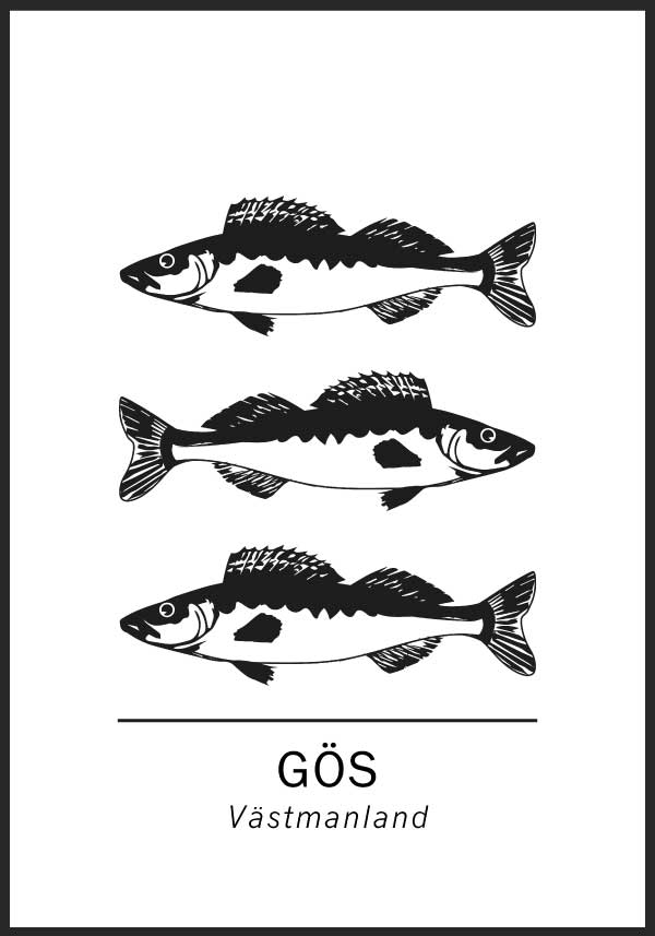 Gös, Västmankands landskapsfisk