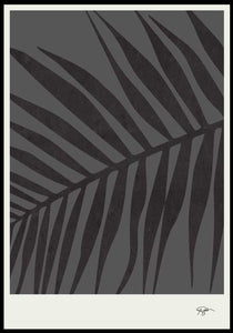 Palm Leaf Poster