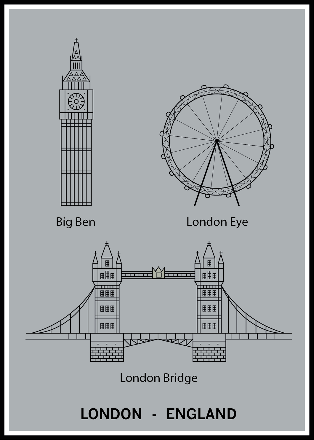 London-England poster