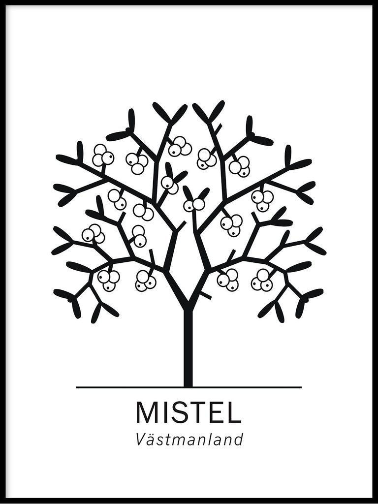 Mistel, Västmanlands landskapsblomma