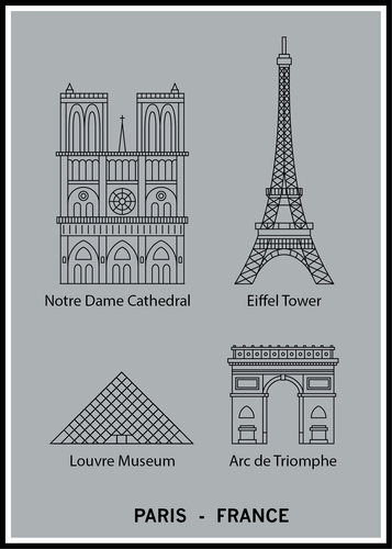 Paris-France poster