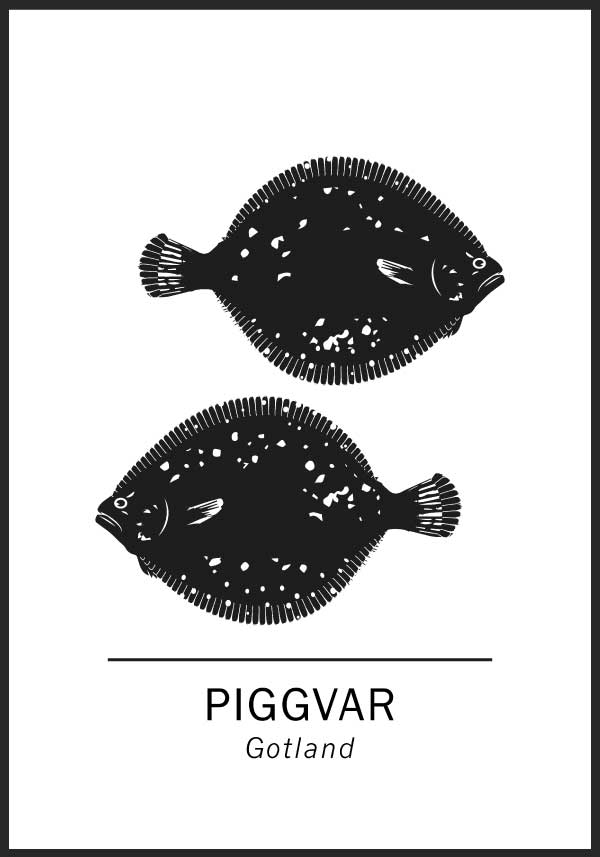 Piggvar, Gotlands landskapsfisk