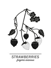 Ladda bilder till galleriet, Strawberries Poster
