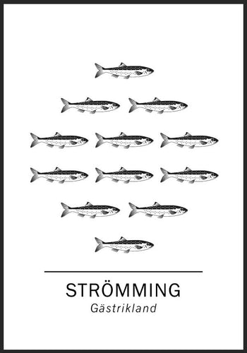 Strömming, Gästriklands landskapsfisk