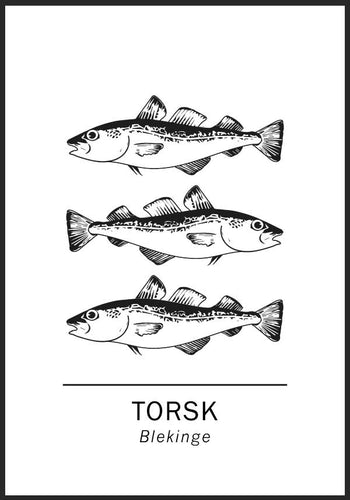 Torsk, Blekinges landskapsfisk