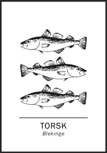 Torsk, Blekinges landskapsfisk