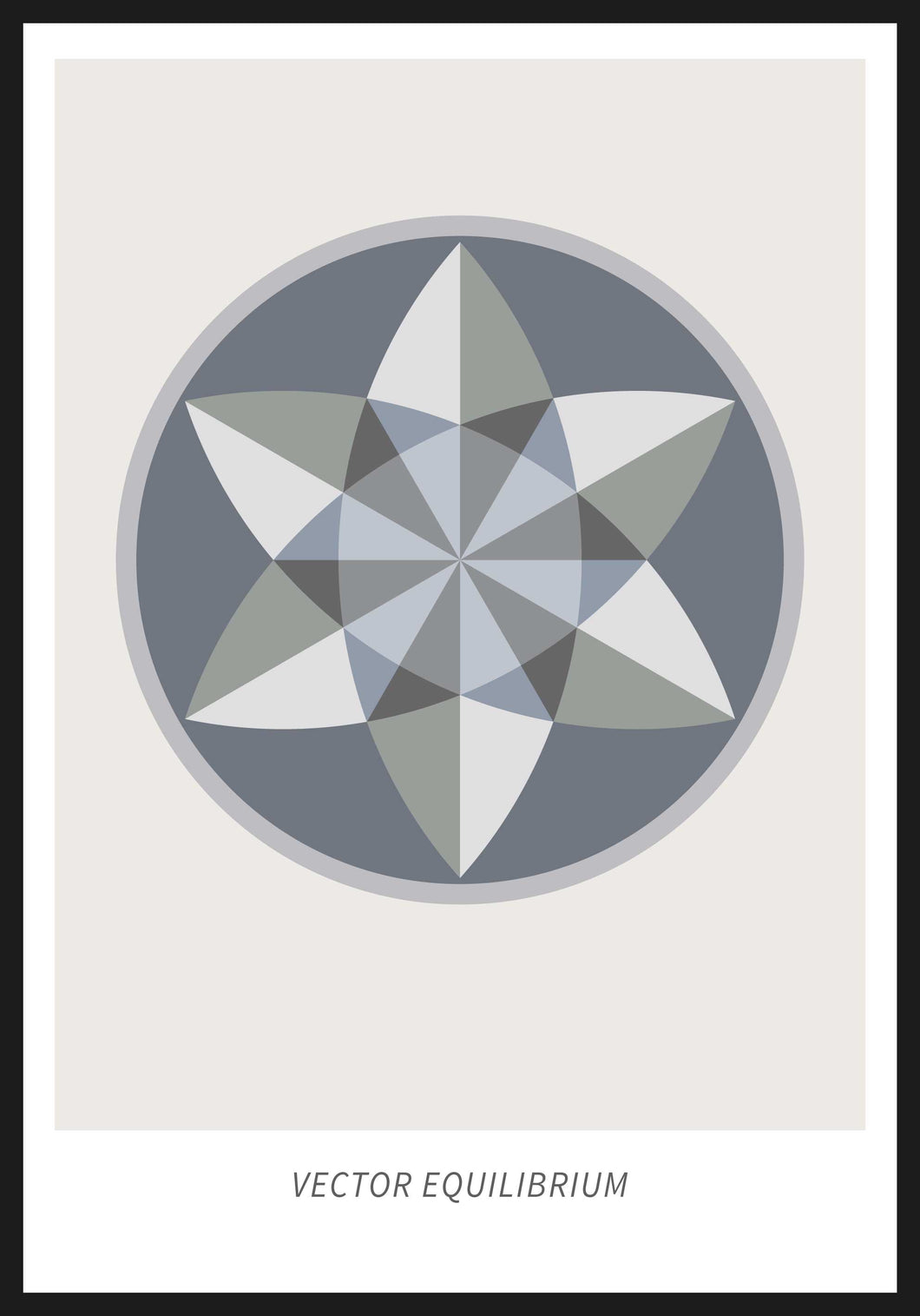 VECTOR EQUILIBRIUM SYMBOL ROUND