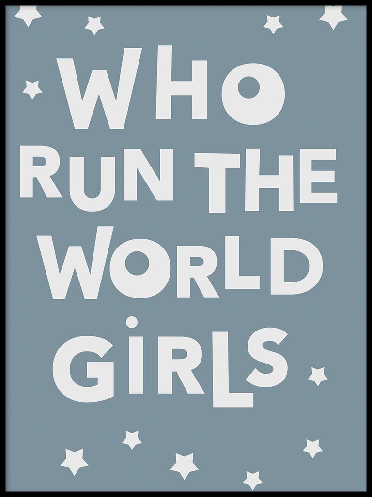 Who run the world girls - Poster