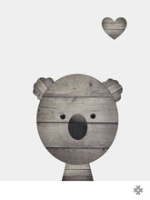 Ladda bilder till galleriet, Wood Koala