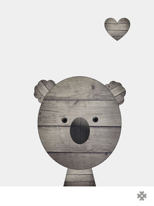 Wood Koala