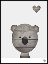 Ladda bilder till galleriet, Wood Koala