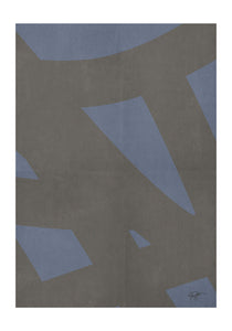 Beige lines poster